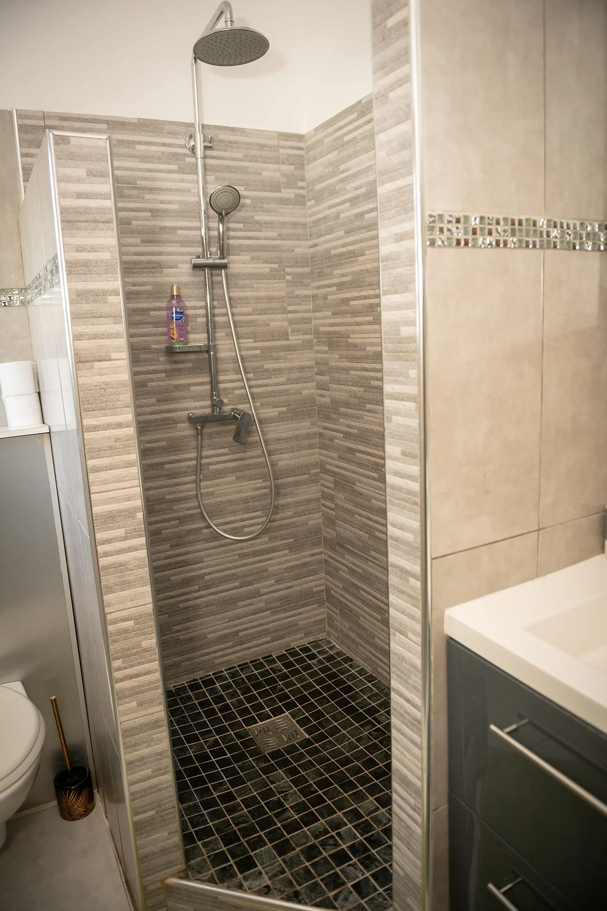 La douche à l'italienne